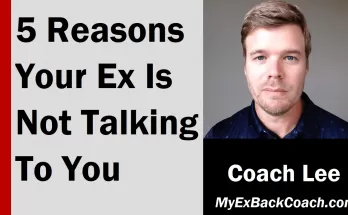 Reasons my ex won't talk to me