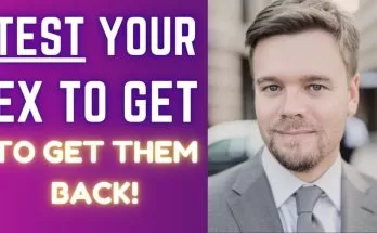 Test your ex to get them back