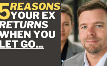 When you let your ex go they often come back.