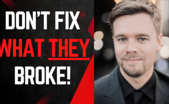 Don't Fix What They Broke