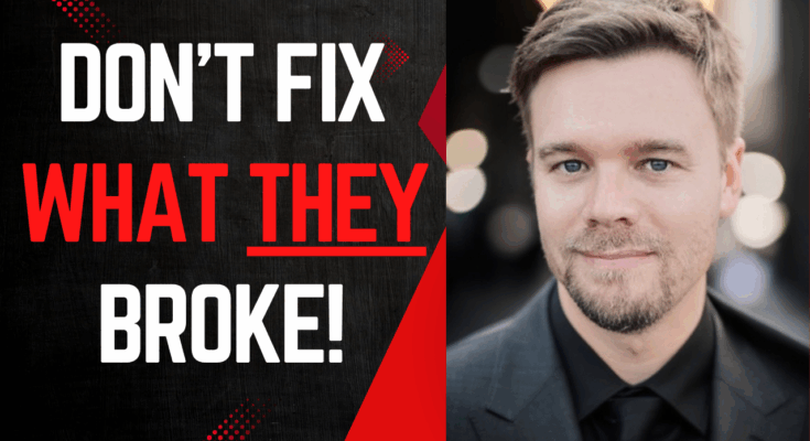 Don't Fix What They Broke