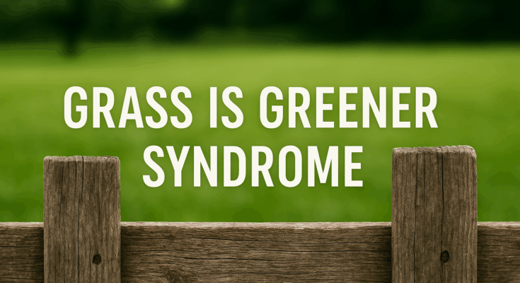 Grass is Greener Syndrome