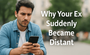 Why my ex suddenly became distant.