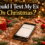 Should I Text My Ex On Christmas?