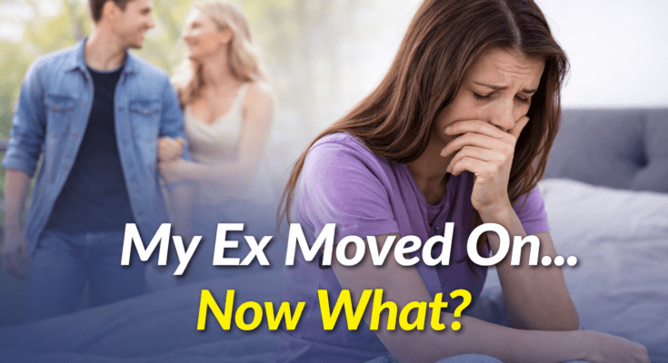 Ex moved on during no contact while former partner reflects on breakup